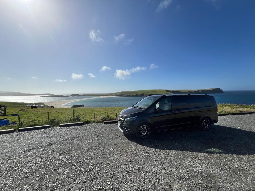 Shetland wedding cars