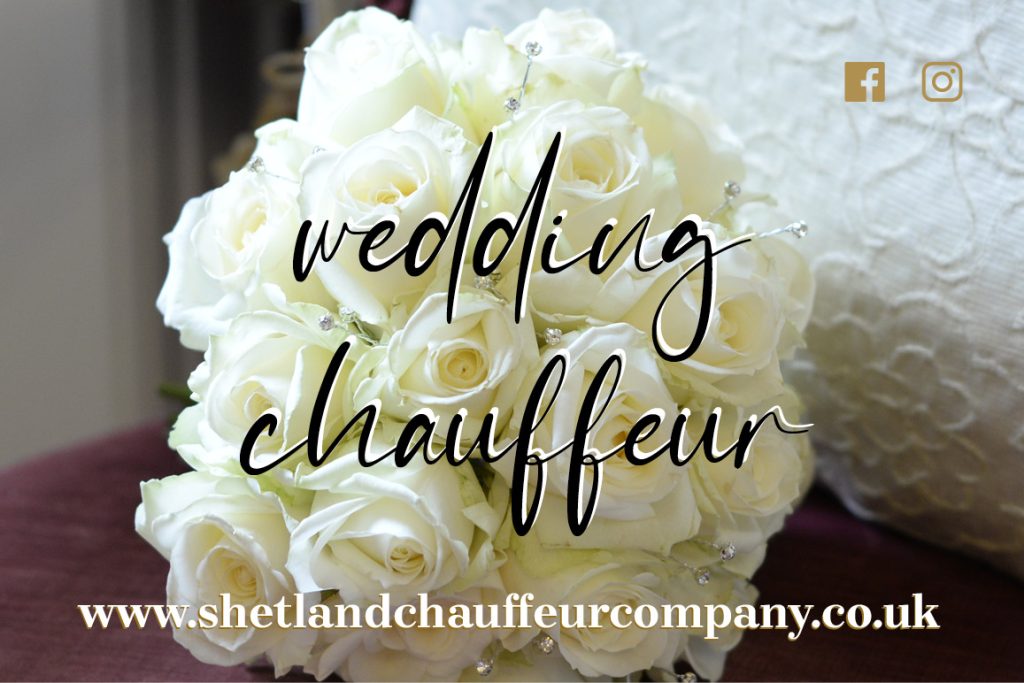 Shetland wedding car